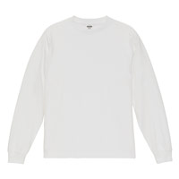 生地：厚め 長袖Tシャツ｜オリジナル 長袖Tシャツのプリント